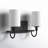 Rowley 13.88" W 2-Light Dimmable Steel Vanity Light-682638925