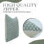 Coussin décoratif fait à la main imprimé bloc vert avec coussins décoratifs 26 "x 26" pour l'intérieur, Fabcline Pink-103180269