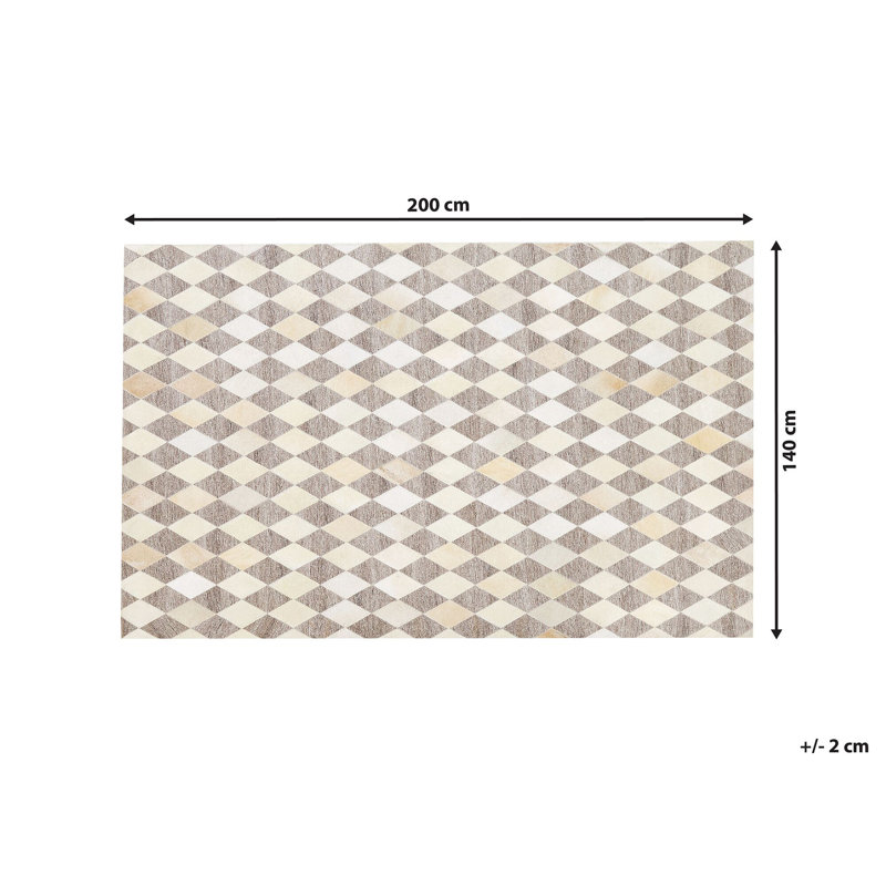 DeSoto Geometric Area Rug, 140 X 200