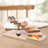 11.81" 7-Tier Staircase Sushi Rack Bakery Display Stand