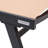 Marlin Outdoor Patio Reclining Chaise Lounge Arm Chair with Powder-Coated Aluminum Frame- Breathable Sling Mesh Fabric, Adjustable Backrest-124823756-124823762