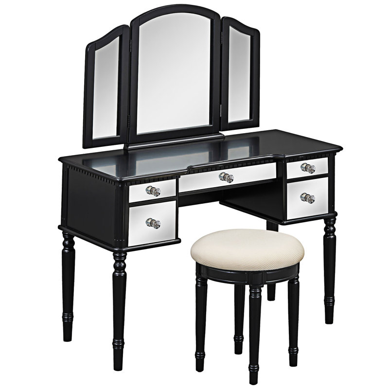 Makeup Vanity Table Set