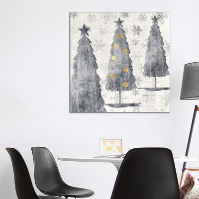 Sophisticated Christmas Collection G 1 Piece Wall Art on Canvas