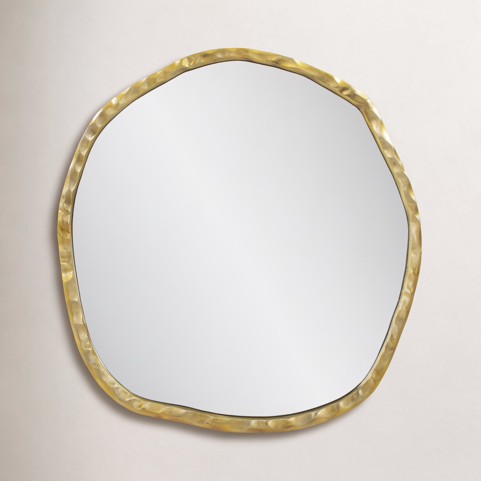 27" Cast Iron Accent Mirror