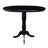 Dragana Extendable Round Solid Wood Dining Table-20208294