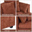 Modular Sectional Sofa Modern Loveseat Couch,78.7" Chenille Comfy Deep Seat Sofa Couch Upholstered 2-Seater Sofas With Removable Arm Pillows For Living Room Apartment Office-1443651826