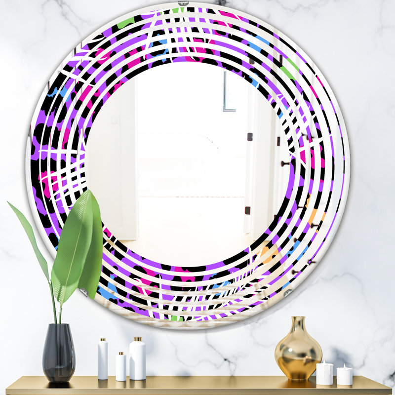 Miroir mural Wave, 23,6 po x 23,6 po