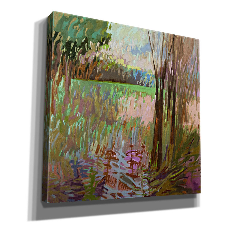 Sur toile, H 12 po x l 12 po x P 0,75 po