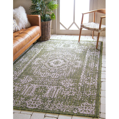 Tapis vert / gris Cowie