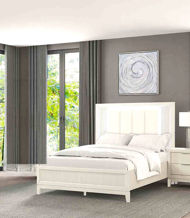 Meuble de lit contemporain contemporain pour lit très grand 1pc
