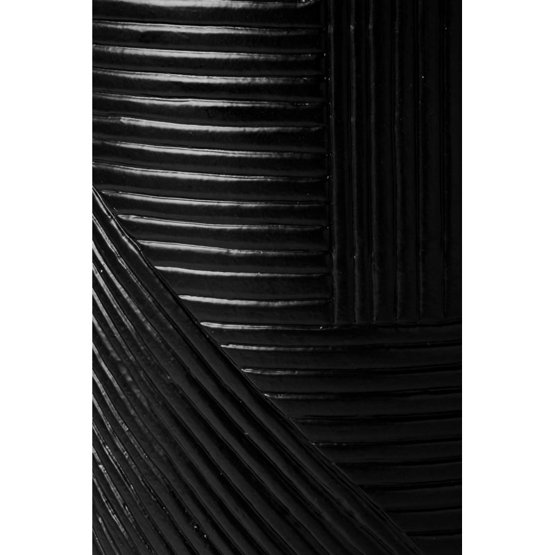 Provenance Signature Outdoor Round Side Table, Coal, 14"