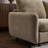 130 In. Oversize 5Piece L Shaped Modular Free Combination Sectional Velvet Sofa Couch With Ottoman For Living Room And Spacious Space, Nomad-1122049055-1122049054