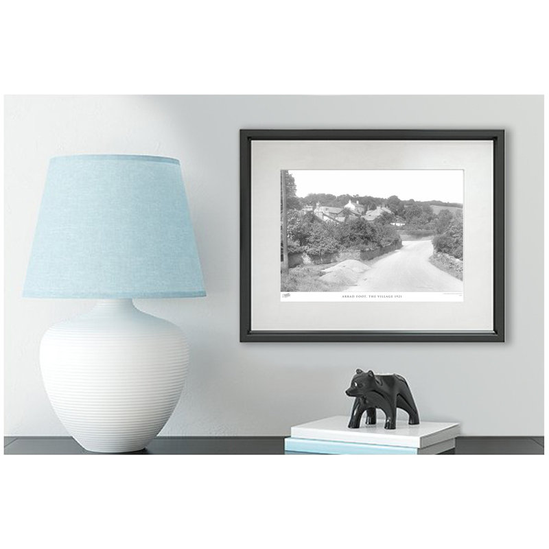 Arrad Foot, The Village 1921 by Francis Frith - Single Picture Frame Print, 45cm H x 60cm W x 2.3cm D
