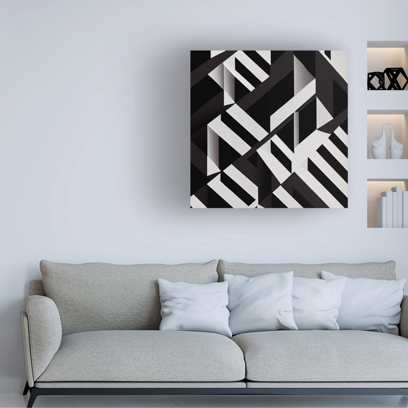 Art sur toile Sasha Intuition II, H 24 po x l 24 po