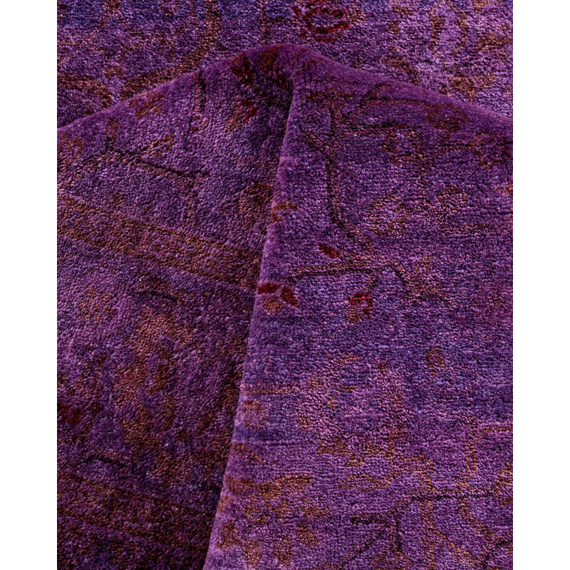 Overyed One-of-a-Kind Runner 3'1" X 10'3" Hand Knotted Area Rug