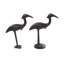 Ensemble de 2 sculptures d'oiseaux Auria