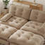 Canapé modulaire modulaire en U en chenille avec 2 repose-pieds-1447681426
