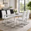 Ensemble de 4 chaises de salle à manger rembourrées Vesta-2092105450-2092105366-2105977206