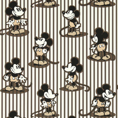 Mickey Stripe Wallpaper