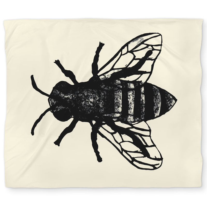 Bee Insect Industrial Duvet Cover | Unique Home Decor