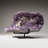 Genuine Amethyst Crystal Cluster with Calcite on Stand from Uruguay (16 Lbs)