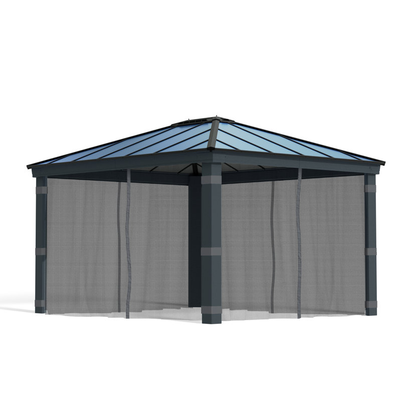 Gazebo Screen, 212cm H x 409cm W x 212cm D