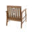 Apolinario Acacia Outdoor Lounge Chair-953837620