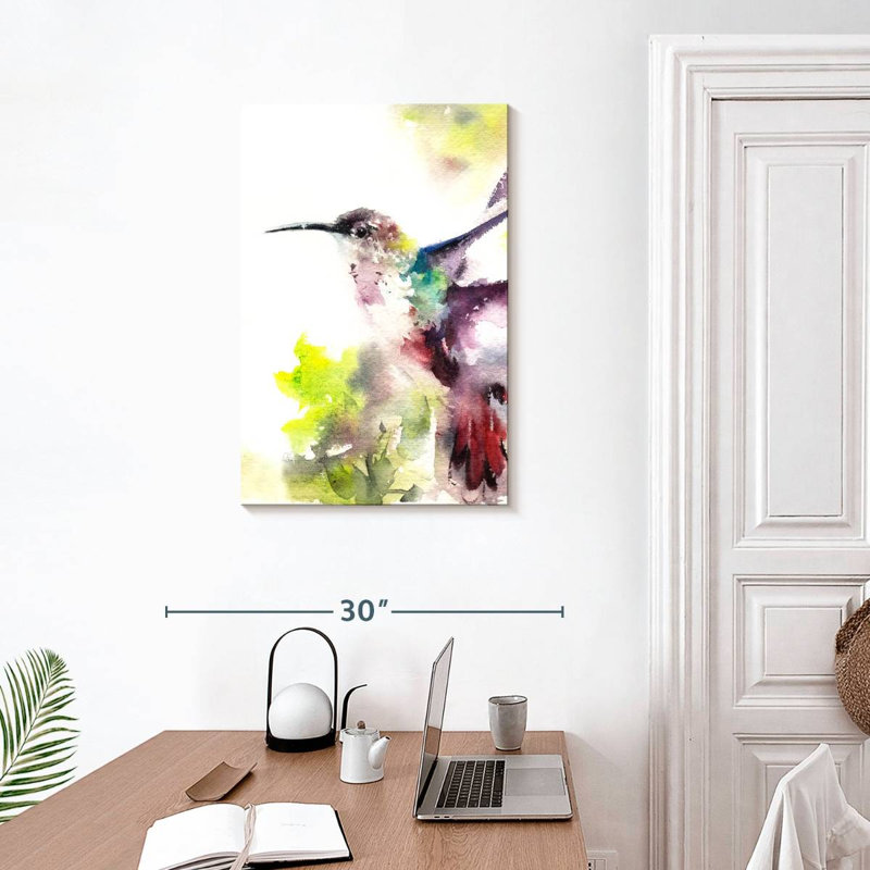 Brampt Hummingbird Hues, 30" H x 20" W