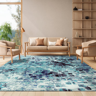 Tapis performance abstrait Travers