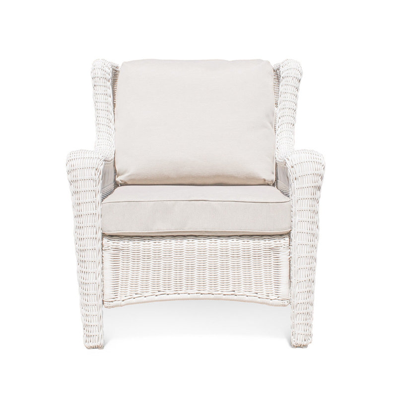 Fauteuil club d'extérieur en osier Park Meadow