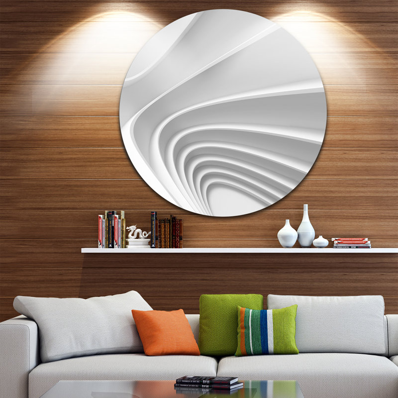 « fractal renflementy 3d waves », impression sur métal, H 36 po x l 36 po x P 1 po