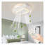 Ventilateur de plafond à DEL sans lame 20 po avec télécommande - Ventilateur de plafond encastré moderne avec luminosité réglable, moteur réversible à 6 vitesses pour le salon, la chambre à coucher, la salle à manger