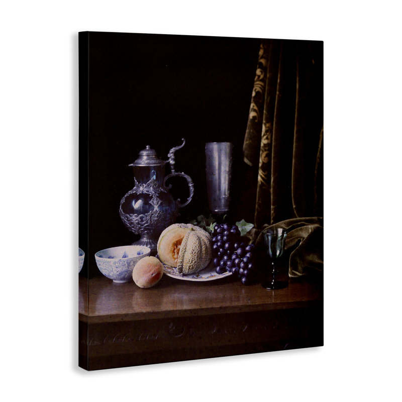 Art mural sur toile Vanitas Still Life par World Art Group, H 48 po x l 36 po