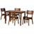 Kells 4 - Person Four Leg Dining Set-1807967426-1807967425