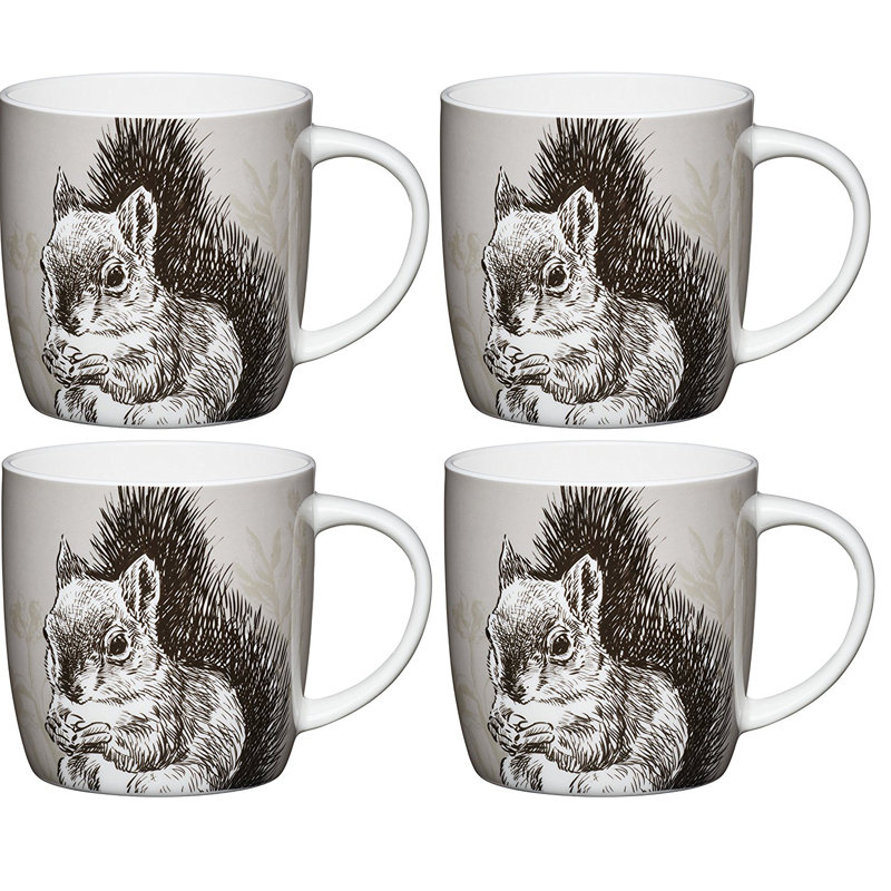Squirrel Bone China Mug