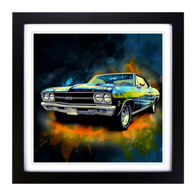 Single Picture Frame Print on Wood