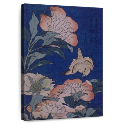 Brampt Peonies And Canary 1834