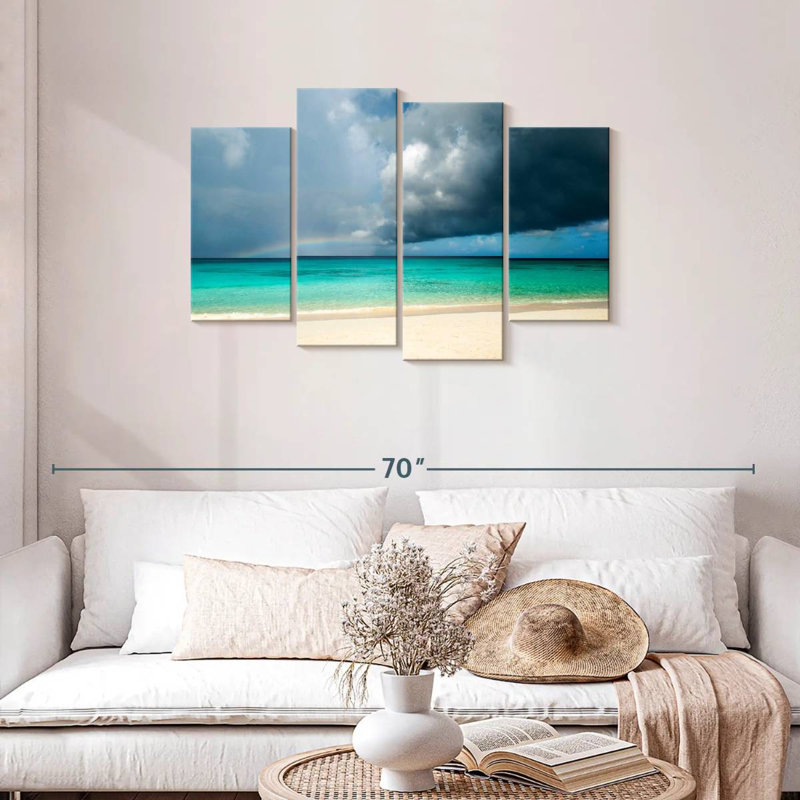 Ocean Cloudscape Rainbow, 27" H x 43" W