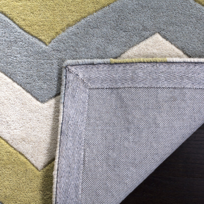 Tapis en laine touffeté à la main Teresita, Rectangle 4 pi x 6 pi