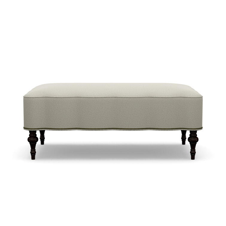 Scalloped Ottoman