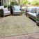 Machine Washable Indoor/Outdoor Xhevrie Gold Rug