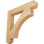 H 6 po x l 40 po x Support en bois / corbeau