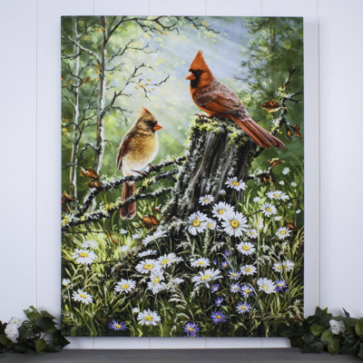 Golden Light 18x24 Fully Illuminated ColorChange LED Print