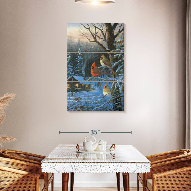 Brampt Cabin Fever, 45" H x 28" W