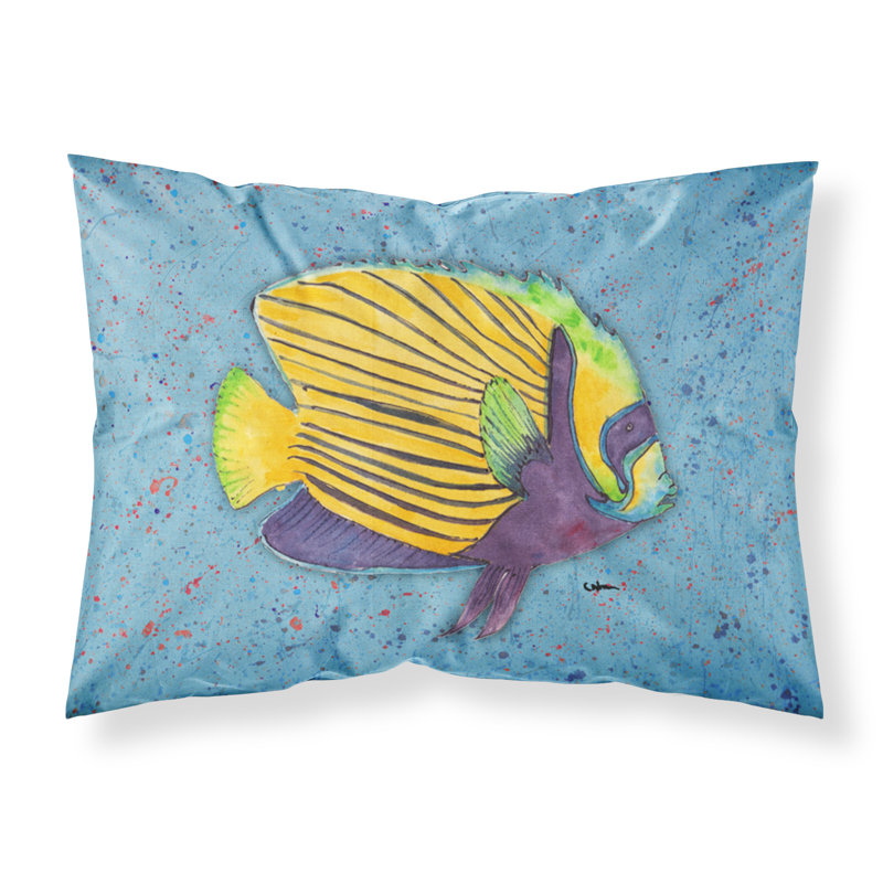 Fish Microfiber, Blue