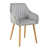 Light Grey Velvet/Natural