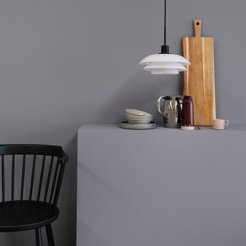 1 - Light Black Cone Pendant