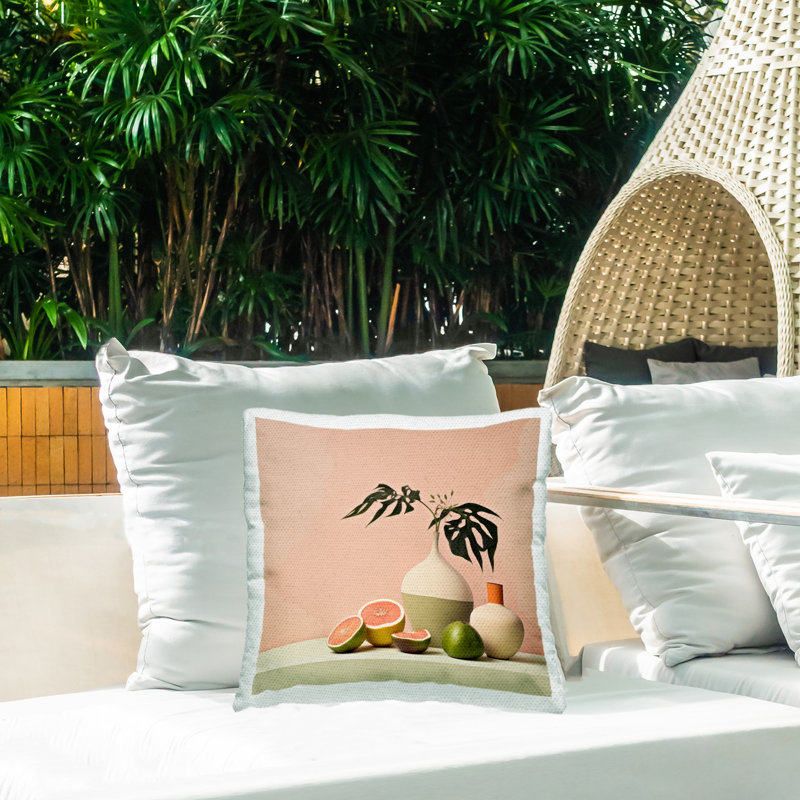 Housse et insert de coussin décoratif en polyester
