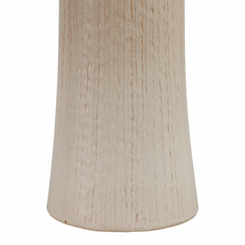 Vase en grès Jocelyn, H 31 po x l 9 po x P 9 po
