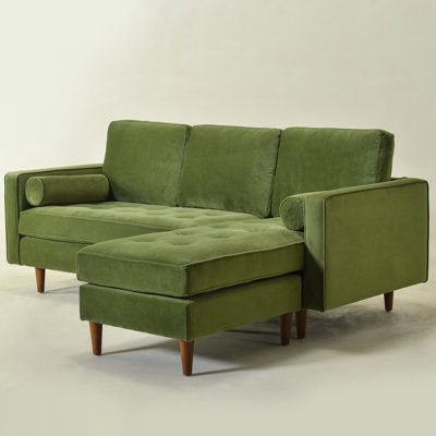 Geo 84" 2-Piece Upholstered Reversible Sectional